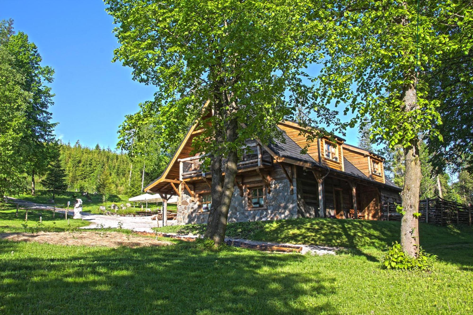 Chata Baba Yaga Ždiar Exteriör bild